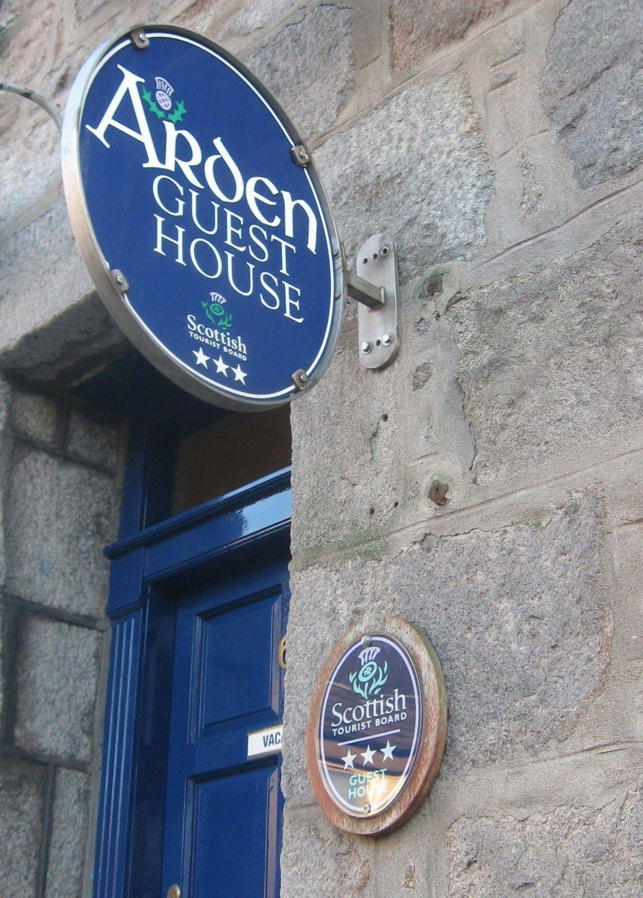 Arden Guest House Aberdeen Exterior foto